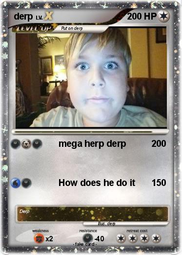 Pokemon derp