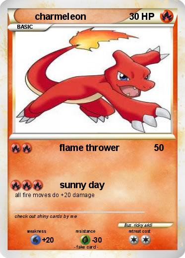 Pokemon charmeleon