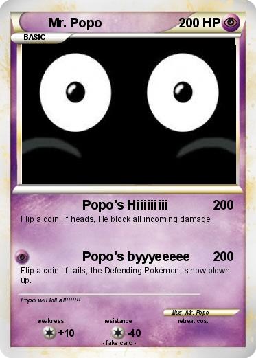 Pokemon Mr. Popo