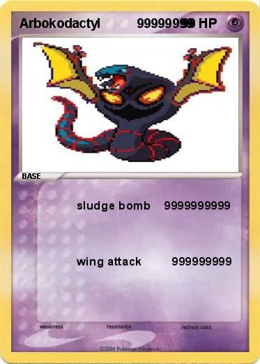 Pokemon Arbokodactyl          99999999