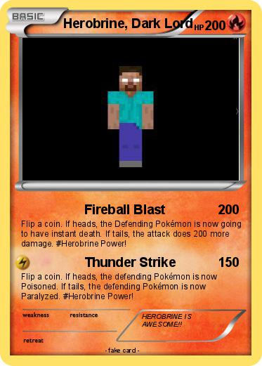 Pokemon Herobrine, Dark Lord