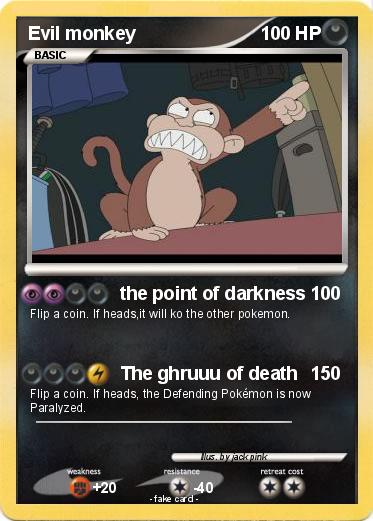 Pokemon Evil monkey