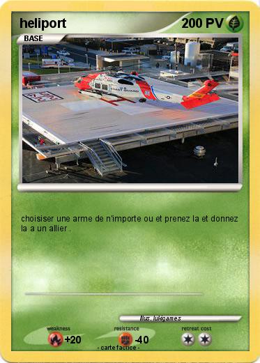 Pokemon heliport