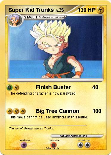 Pokemon Super Kid Trunks