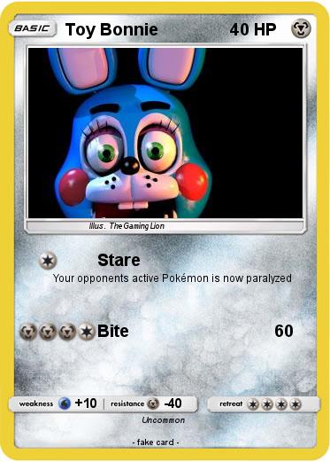 Pokemon Toy Bonnie