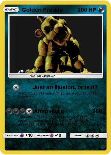 Pokemon Golden Freddy