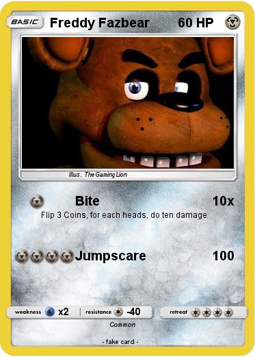 Pokemon Freddy Fazbear