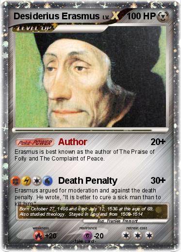 Pokemon Desiderius Erasmus