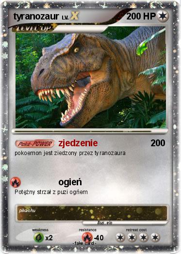 Pokemon tyranozaur