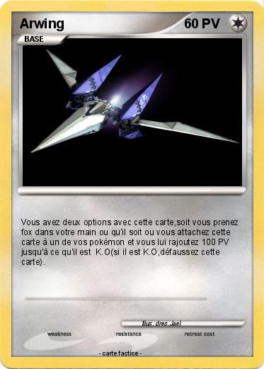 Pokemon Arwing