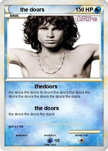 Pokemon the doors