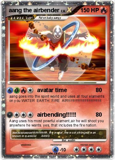 Pokemon aang the airbender