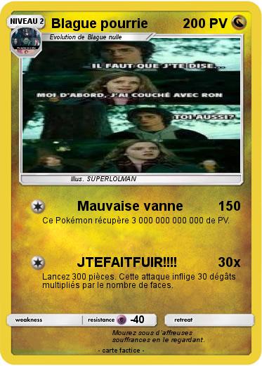 Pokemon Blague pourrie