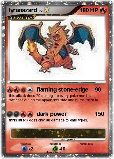 Pokemon tyranazard
