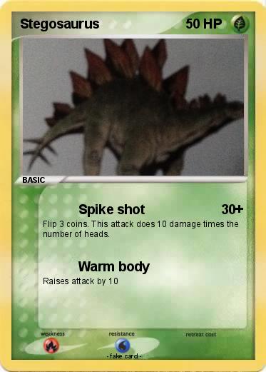 Pokemon Stegosaurus