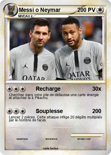 Pokemon Messi o Neymar