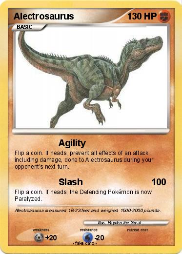 Pokemon Alectrosaurus