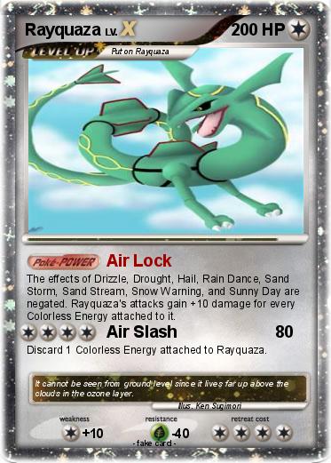 Pokemon Rayquaza