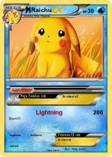 Pokemon Raichu