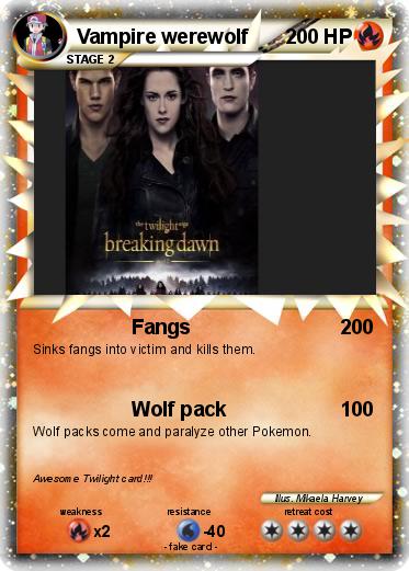Pokemon Vampire werewolf