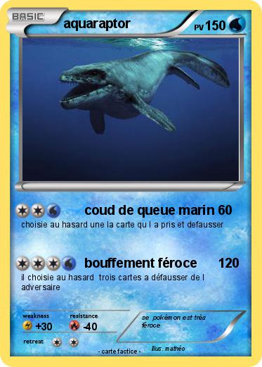 Pokemon aquaraptor