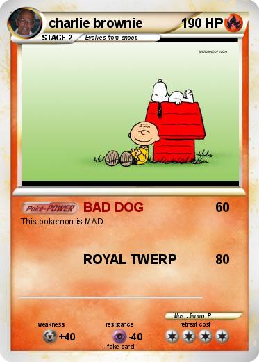 Pokemon charlie brownie