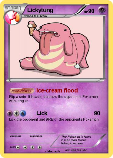 Pokemon Lickytung