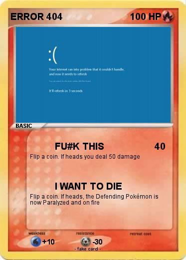 Pokemon ERROR 404