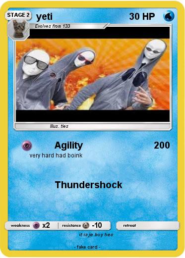 Pokemon yeti