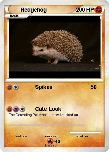 Pokemon Hedgehog