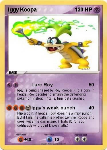 Pokemon Iggy Koopa