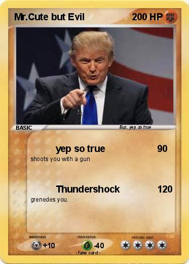 Pokemon Mr.Cute but Evil