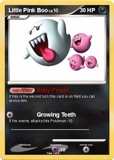 Pokemon Little Pink Boo