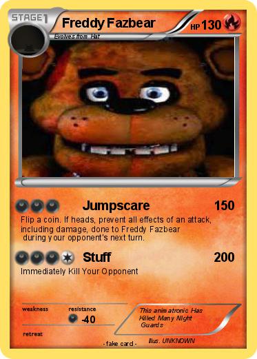 Pokemon Freddy Fazbear