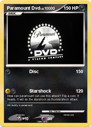 Pokemon Paramount Dvd