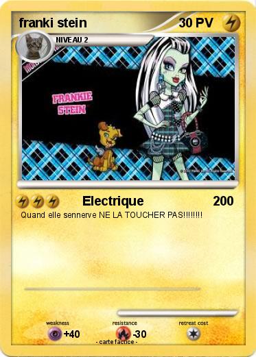 Pokemon franki stein