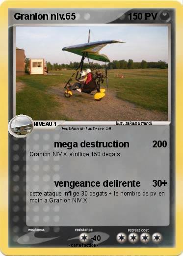 Pokemon Granion niv.65
