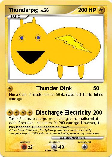 Pokemon Thunderpig