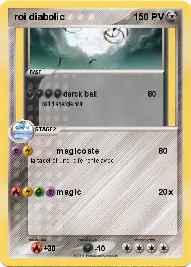 Pokemon roi diabolic