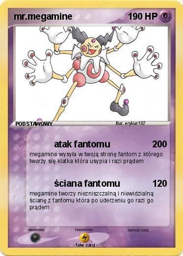 Pokemon mr.megamine