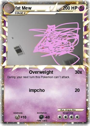 Pokemon fat Mew