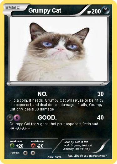 Pokemon Grumpy Cat
