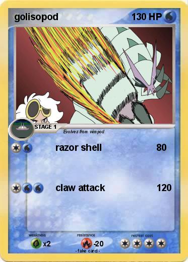Pokemon golisopod