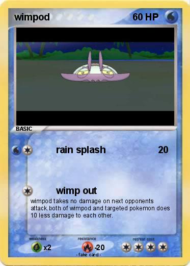 Pokemon wimpod