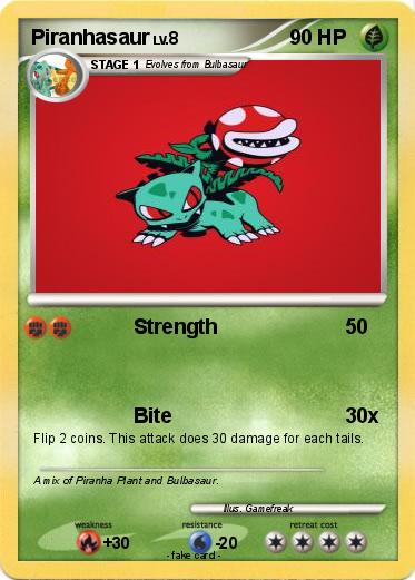Pokemon Piranhasaur