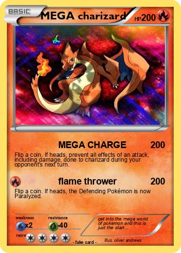 Pokemon MEGA charizard