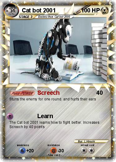 Pokemon Cat bot 2001