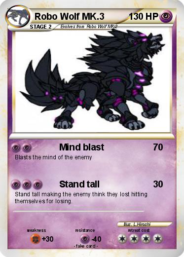 Pokemon Robo Wolf MK.3