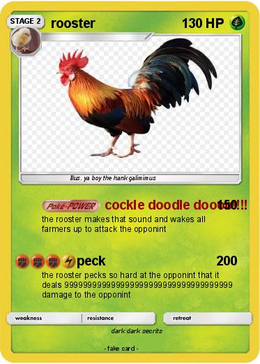 Pokemon rooster
