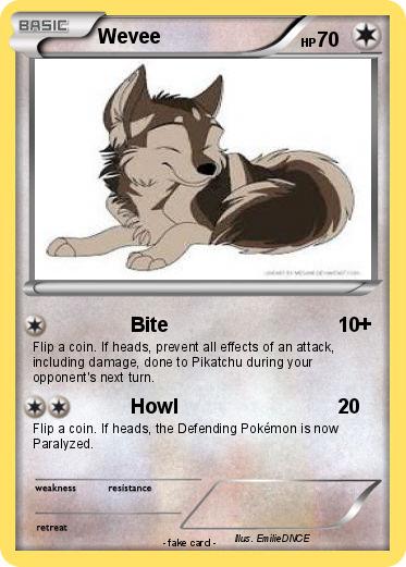 Pokemon Wevee